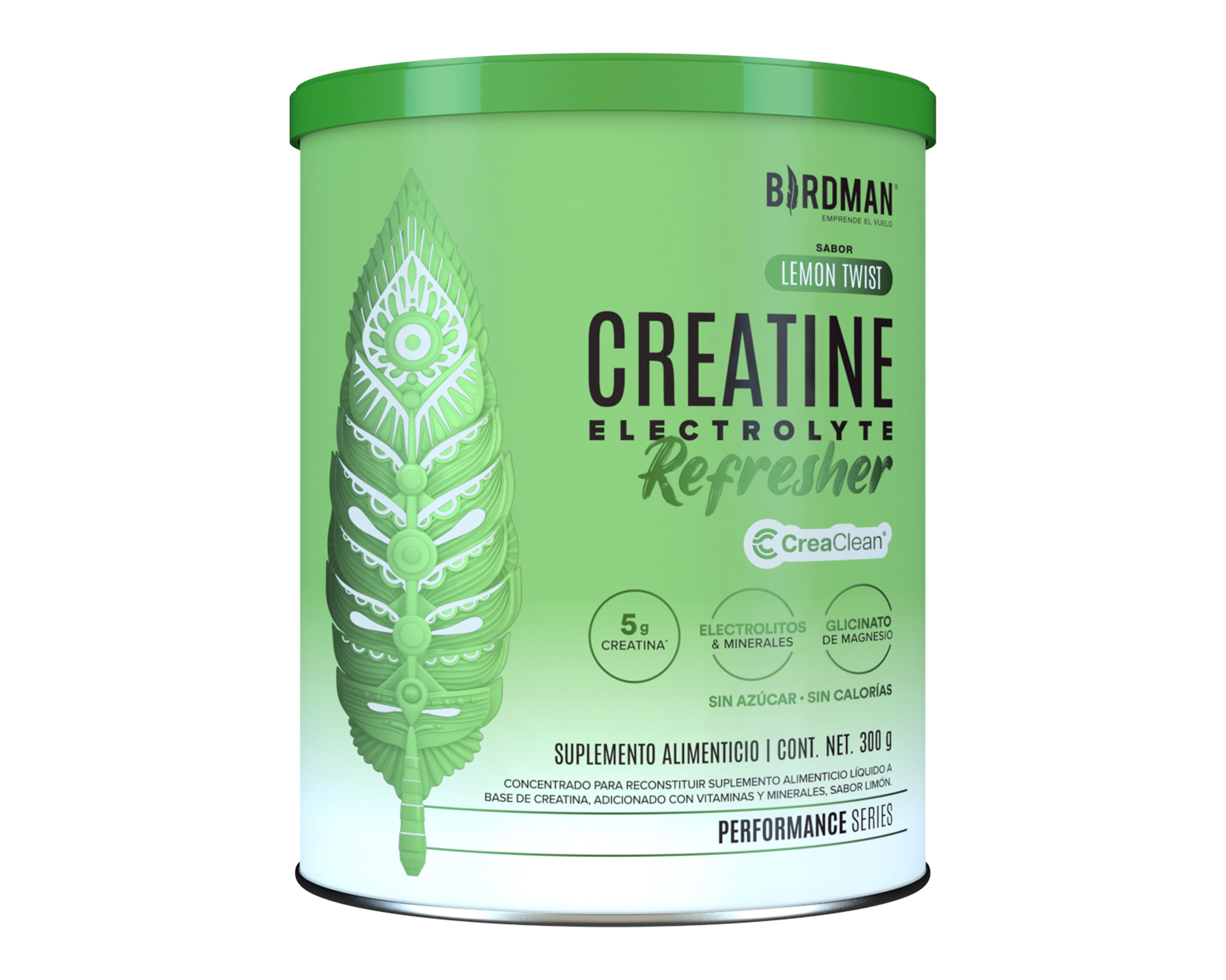Creatina Birdman Performance Series de Alta Pureza Lemon Twist 300 g