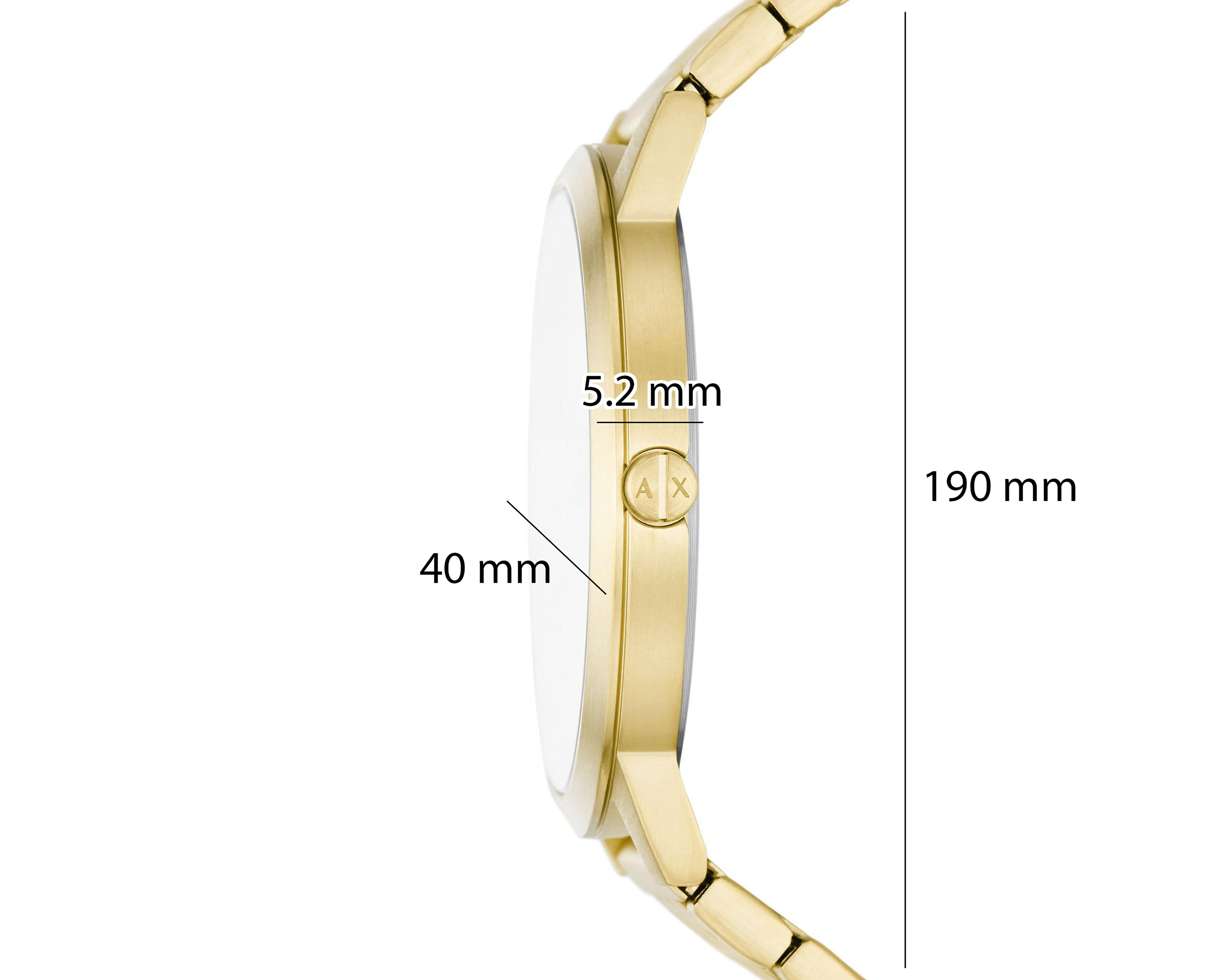Foto 8 pulgar | Reloj Armani Exchange para Hombre AX2871 Dorado