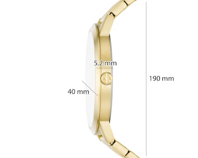 Foto 7 | Reloj Armani Exchange para Hombre AX2871 Dorado