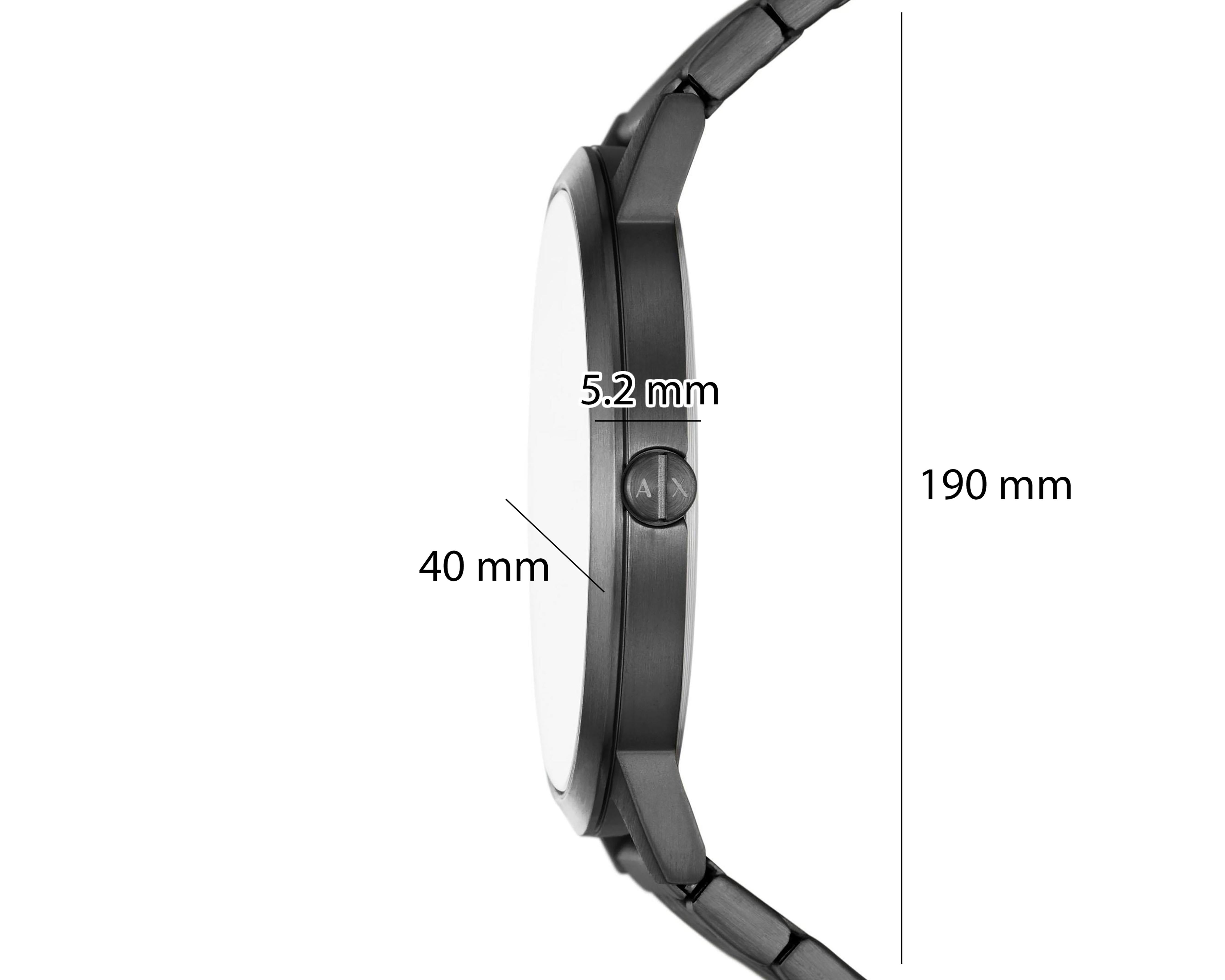 Foto 8 pulgar | Reloj Armani Exchange para Hombre AX2872 Negro