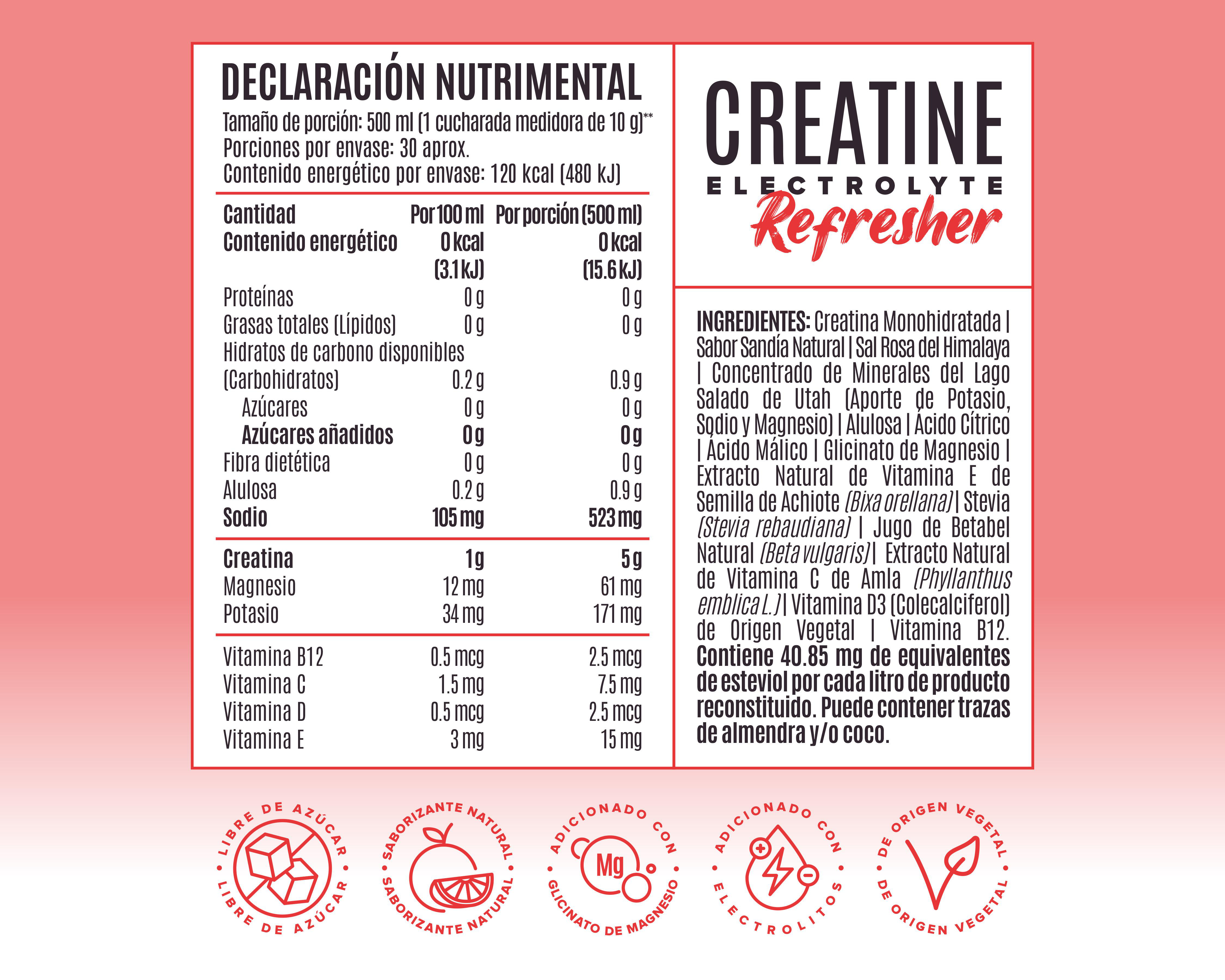Foto 5 pulgar | Creatina Birdman Performance Series de Alta Pureza Watermelon Splash 300 g