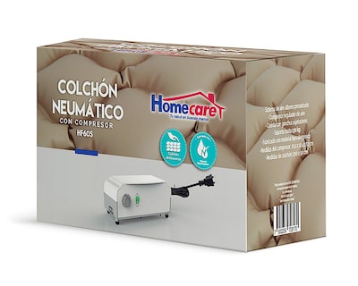 Foto 5 | Colchón Antiescaras Homecare HF605 con Compresor