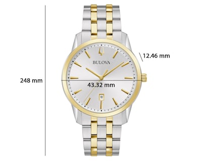 Foto 4 | Reloj Bulova para Hombre 98B385 Plateado