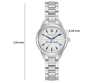 Foto 4 | Reloj Bulova para Mujer 96L285 Plateado