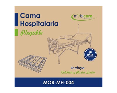 Foto 4 | Cama Hospitalaria Manual Mobicare de Acero Inoxidable