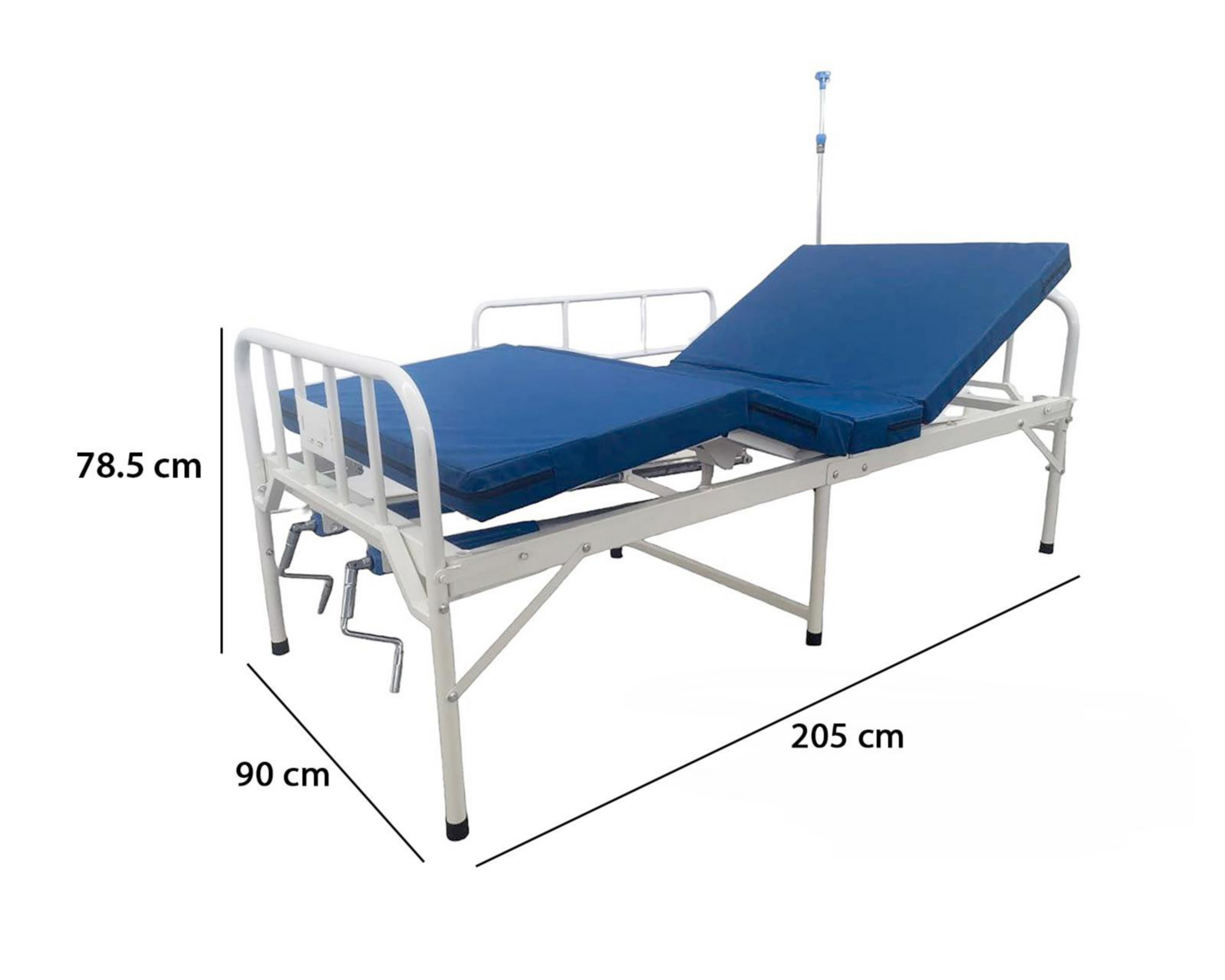 Foto 6 pulgar | Cama Hospitalaria Manual Mobicare de Acero Inoxidable