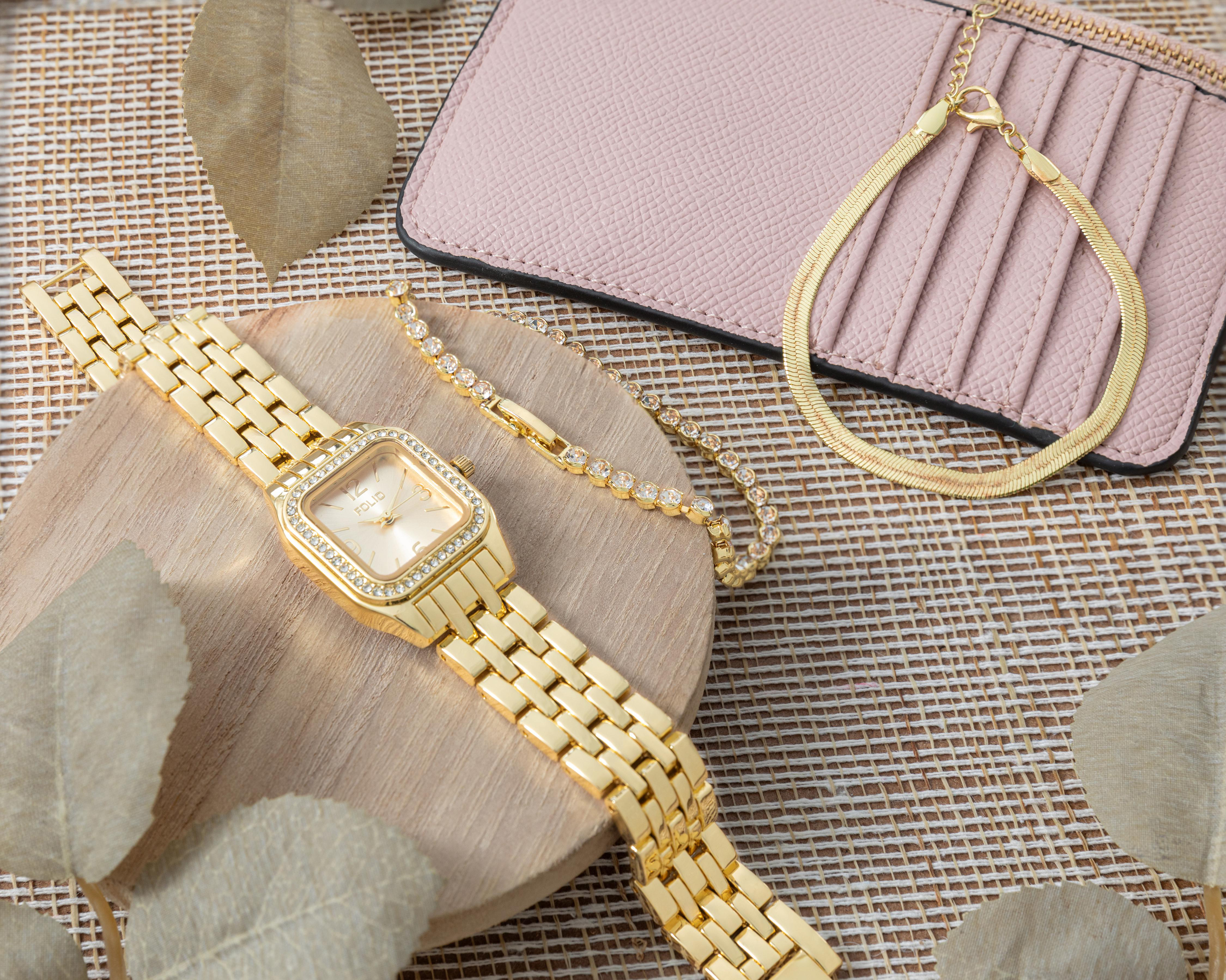 Foto 6 | Reloj Folio para Mujer FMDFL2077 con 3 Accesorios