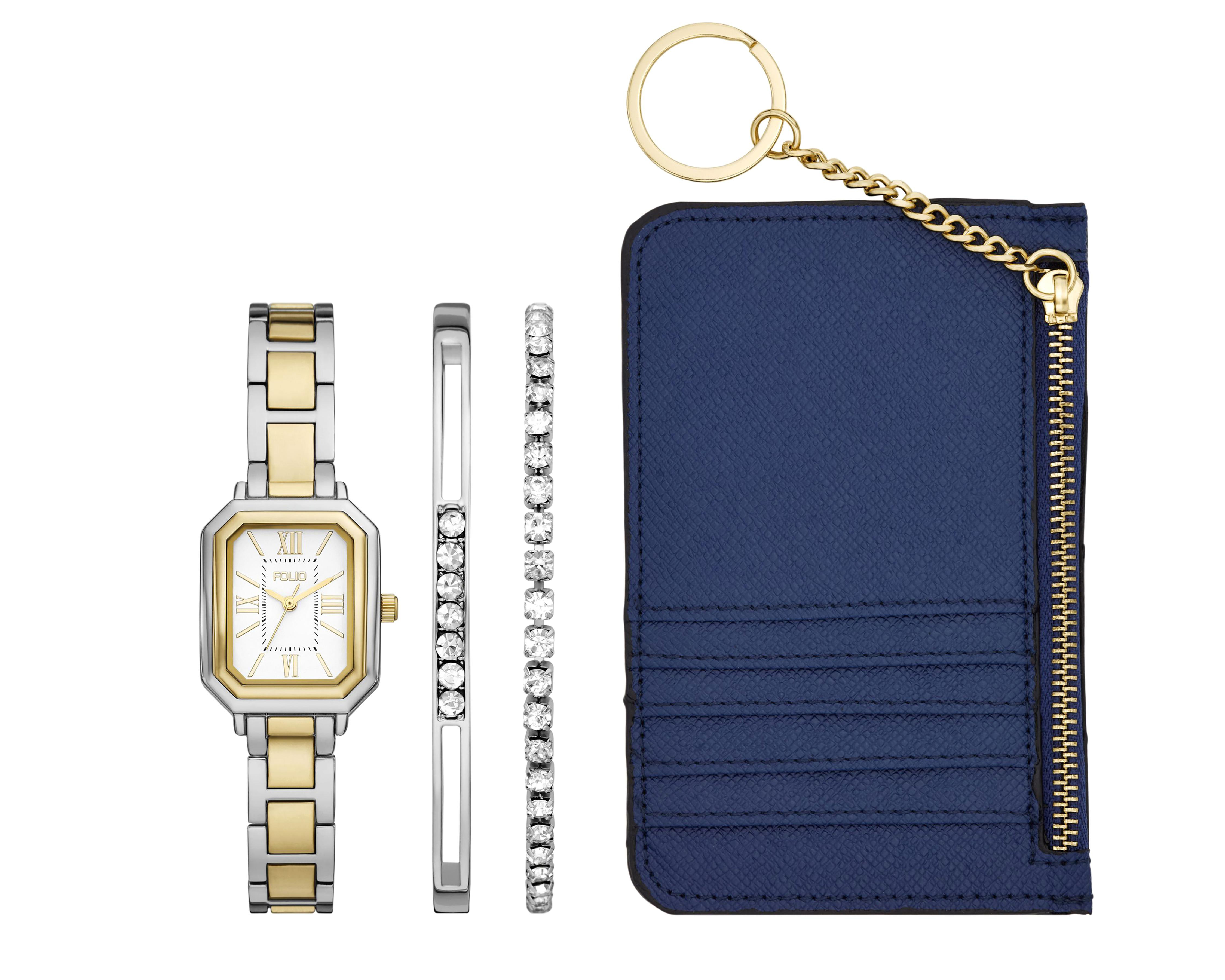 Foto 1 | Reloj Folio para Mujer FMDFL2077 con 3 Accesorios