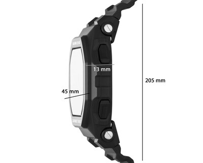 Foto 7 | Reloj Skechers para Hombre SR1185 Negro