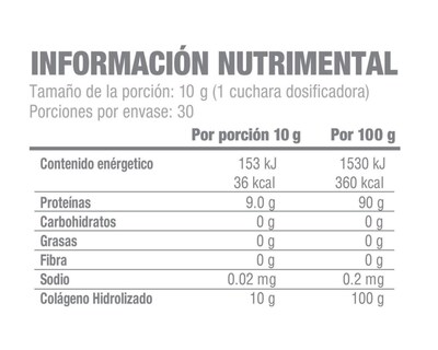Foto 3 | Suplemento Alimenticio Life 180 Colágeno Hidrolizado Puro Sin Azucar 300 g