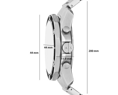 Foto 8 | Reloj Armani Exchange para Hombre AX1969 Plateado