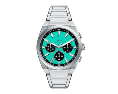 Foto 1 | Reloj Fossil para Hombre FS6117 Plateado