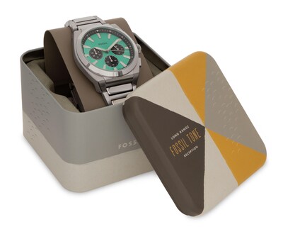 Foto 5 | Reloj Fossil para Hombre FS6117 Plateado