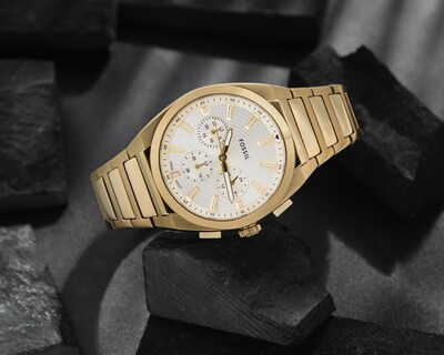 Foto 6 | Reloj Fossil para Hombre FS6119 Dorado