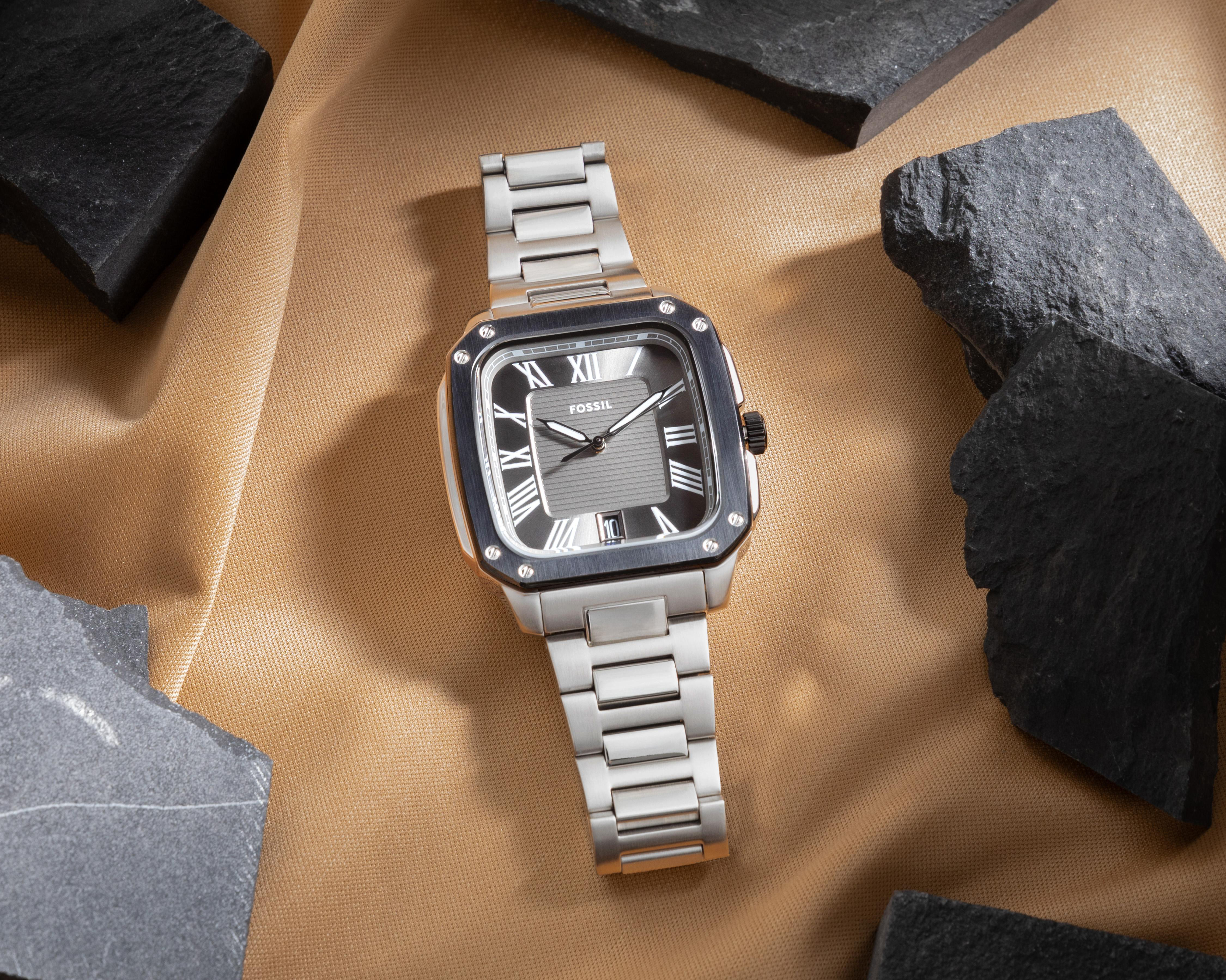 Foto 7 pulgar | Reloj Fossil para Hombre FS6122 Plateado