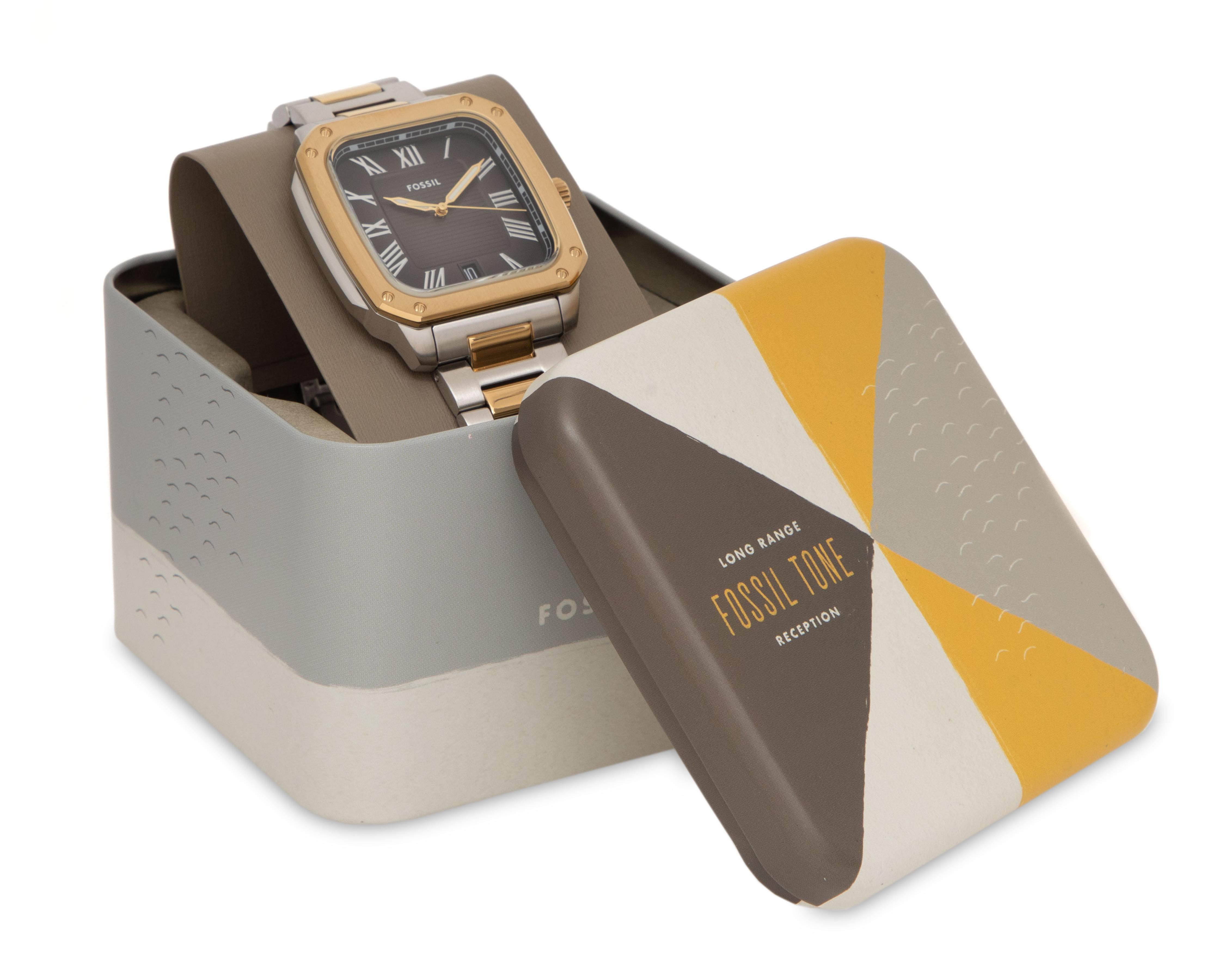 Foto 5 | Reloj Fossil para Hombre FS6123 Dorado