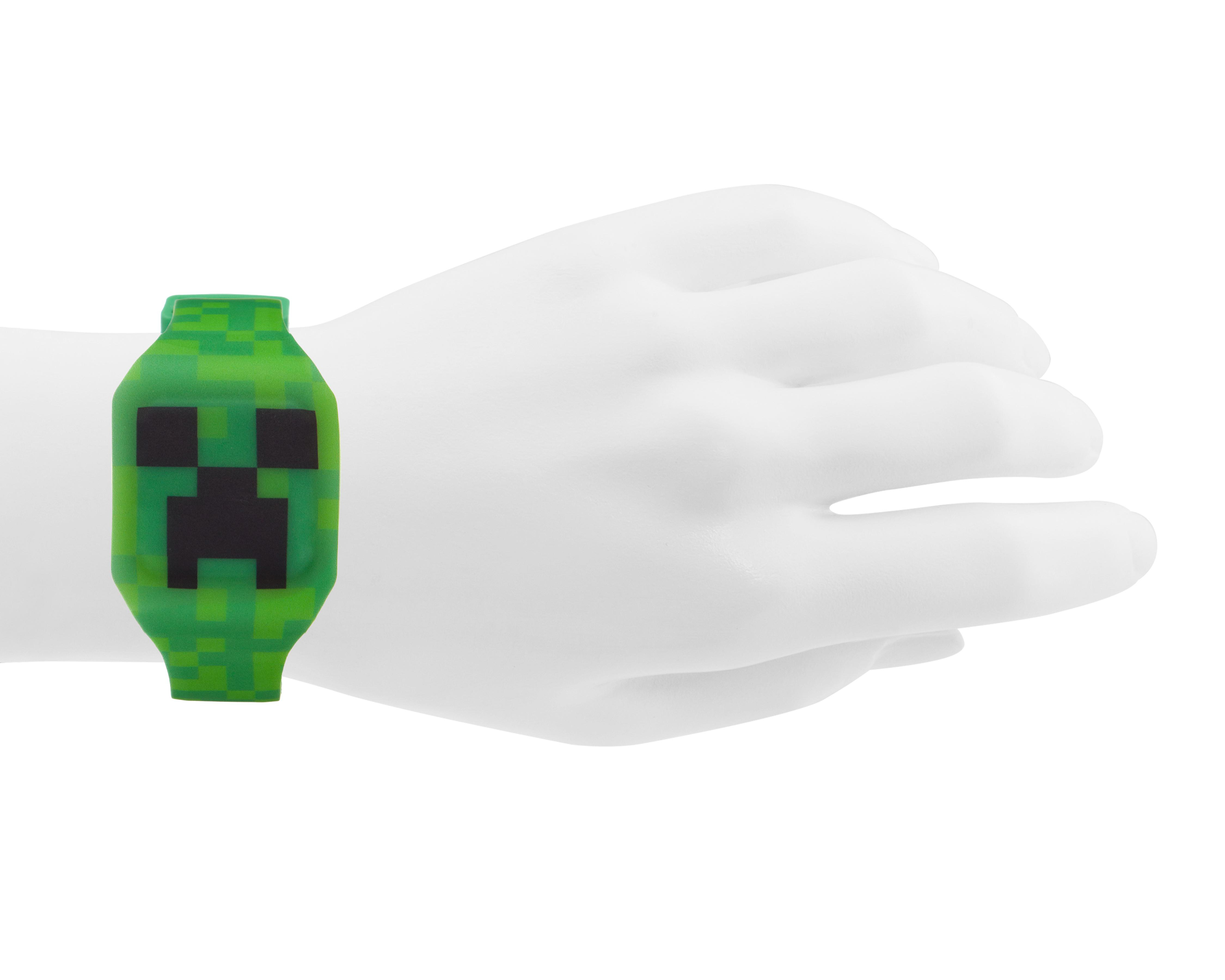 Foto 6 pulgar | Reloj Minecraft Infantil MIN4019AZ Verde