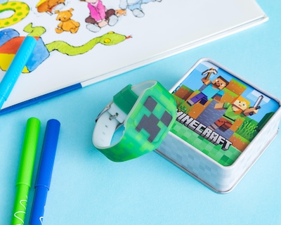 Foto 7 | Reloj Minecraft Infantil MIN4019AZ Verde