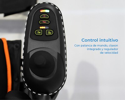 Foto 6 | Silla de Ruedas Eléctrica de Metal Handy Plegable