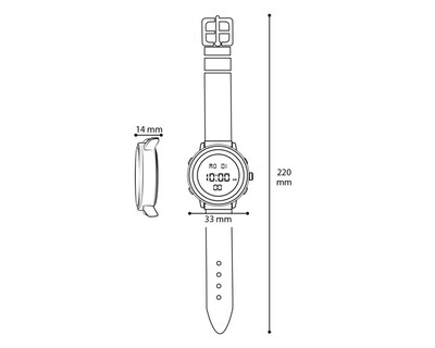 Foto 5 | Reloj Vizanti Kids para Niña VKA8206EL Lila