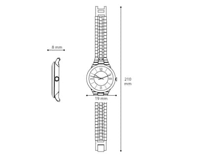 Foto 4 | Reloj Vizanti para Mujer RVD2302 Dorado