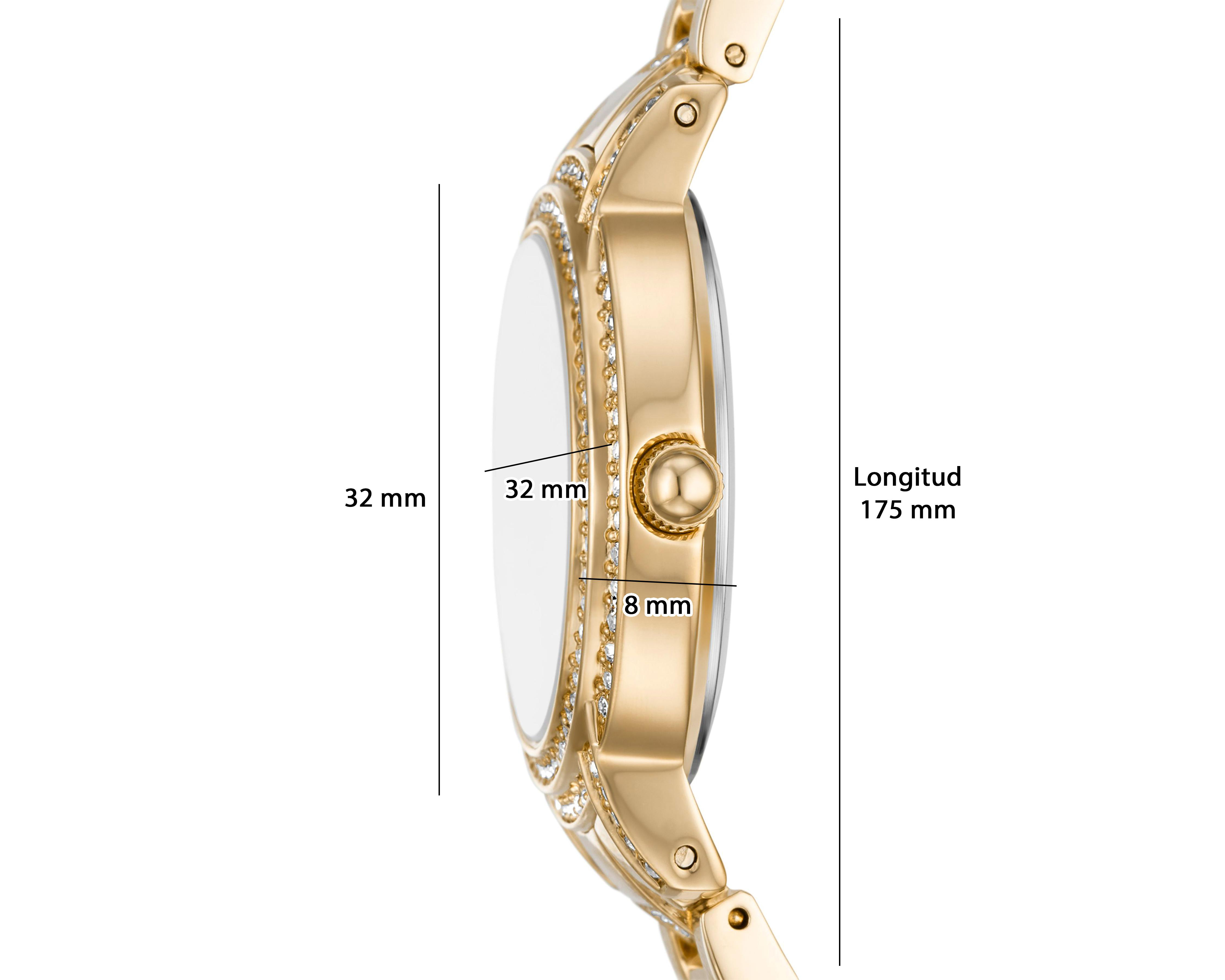 Foto 7 pulgar | Reloj Relic para Mujer ZR34657 Dorado