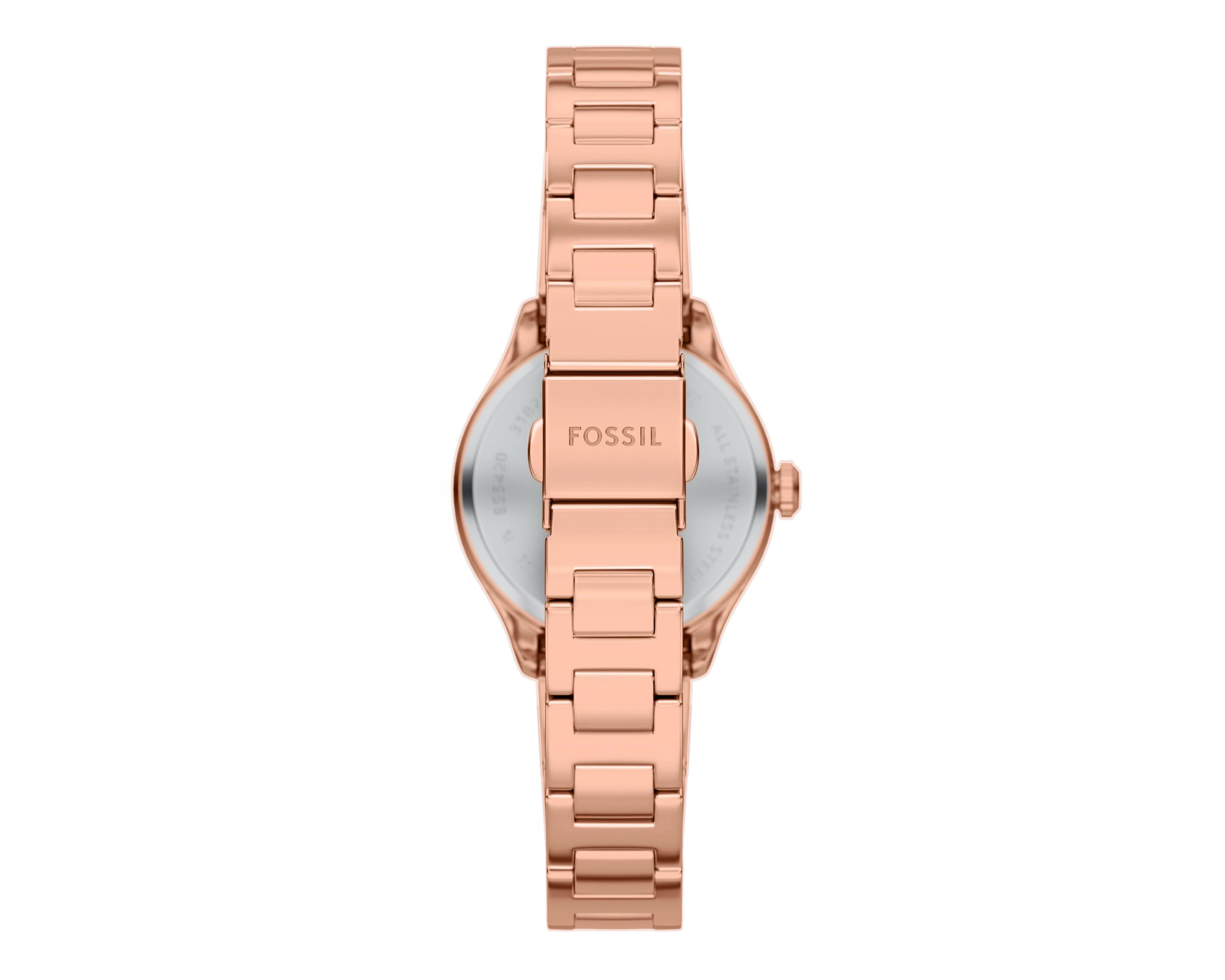 Foto 4 pulgar | Reloj Fosill para Mujer CE1131 Oro Rosa