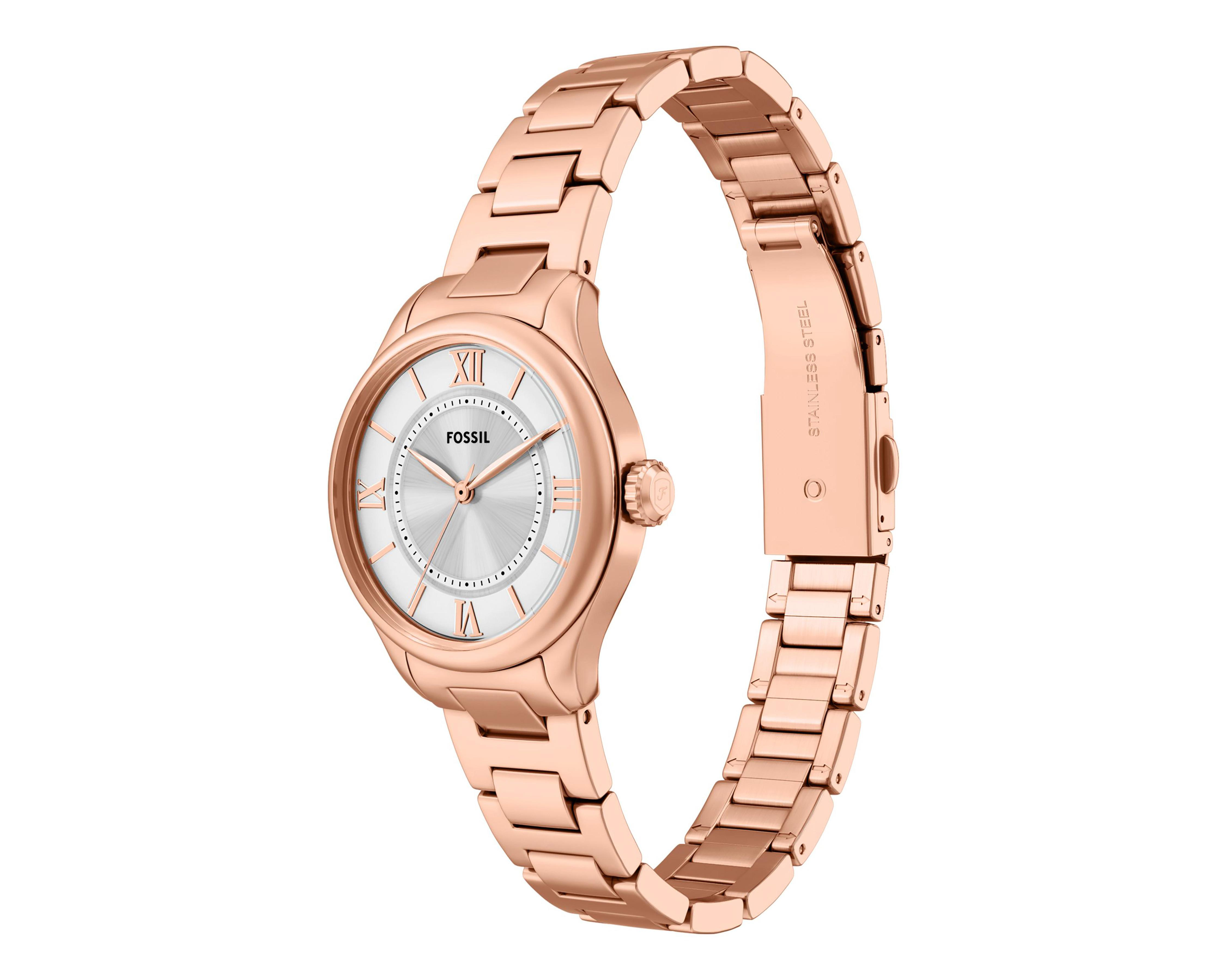 Foto 5 pulgar | Reloj Fosill para Mujer CE1131 Oro Rosa