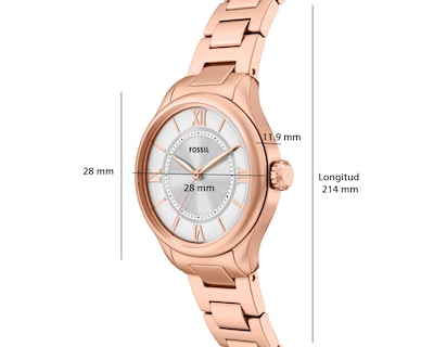 Foto 9 | Reloj Fosill para Mujer CE1131 Oro Rosa