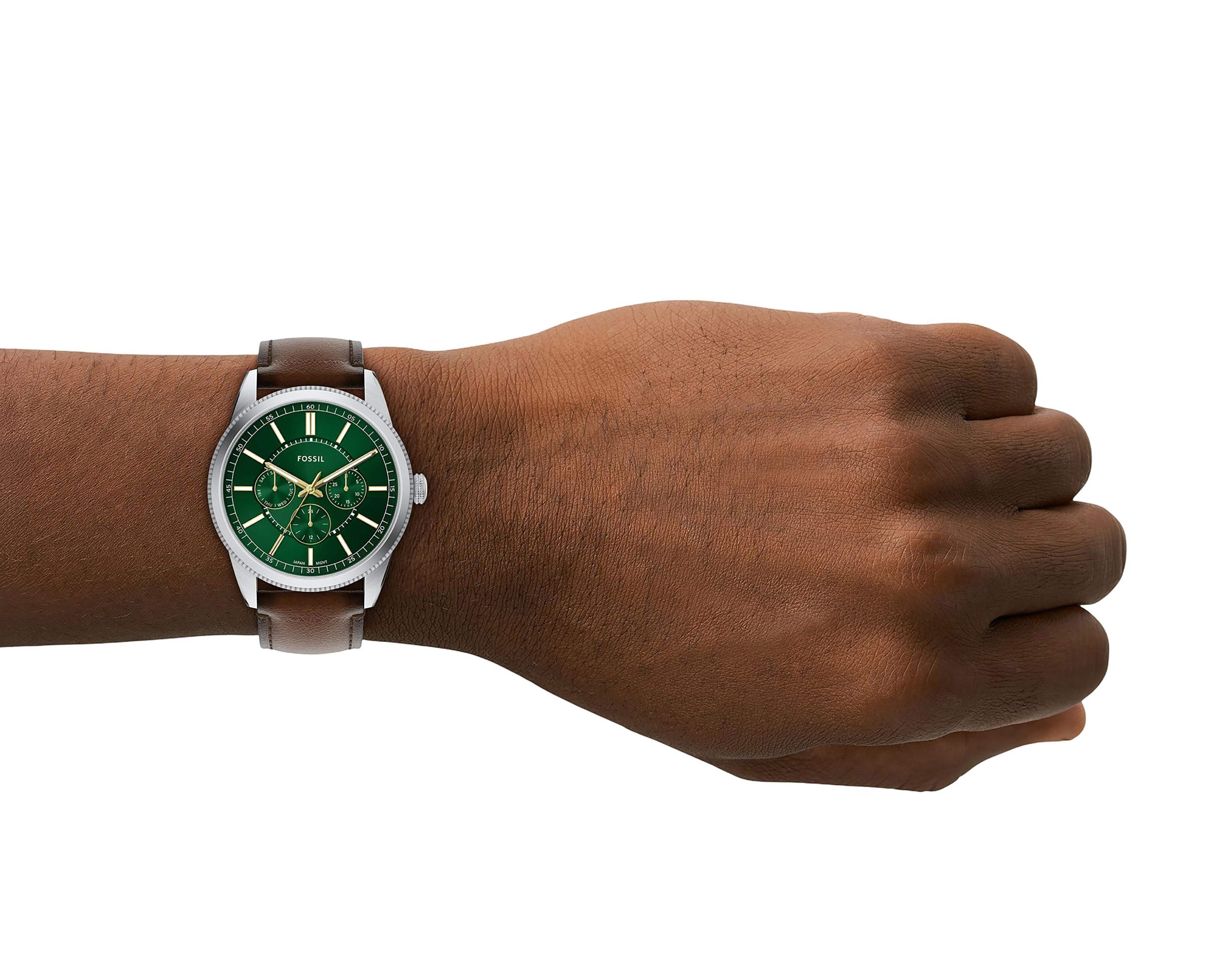 Foto 5 | Reloj Fossil para Hombre FS6137 Plateado