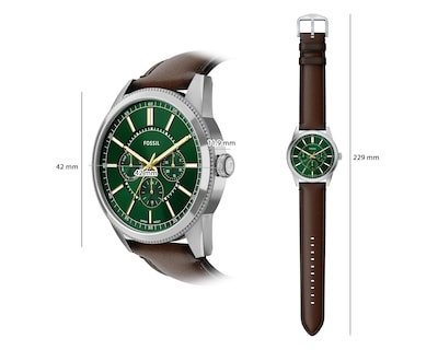 Foto 9 | Reloj Fossil para Hombre FS6137 Plateado