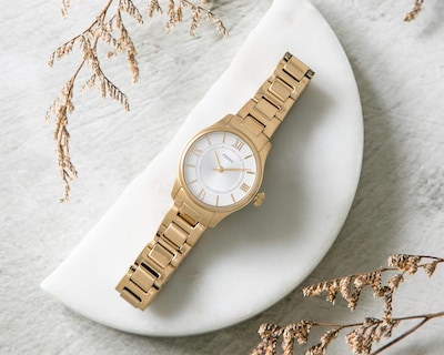 Foto 9 | Reloj Fossil para Mujer ES5421 Dorado