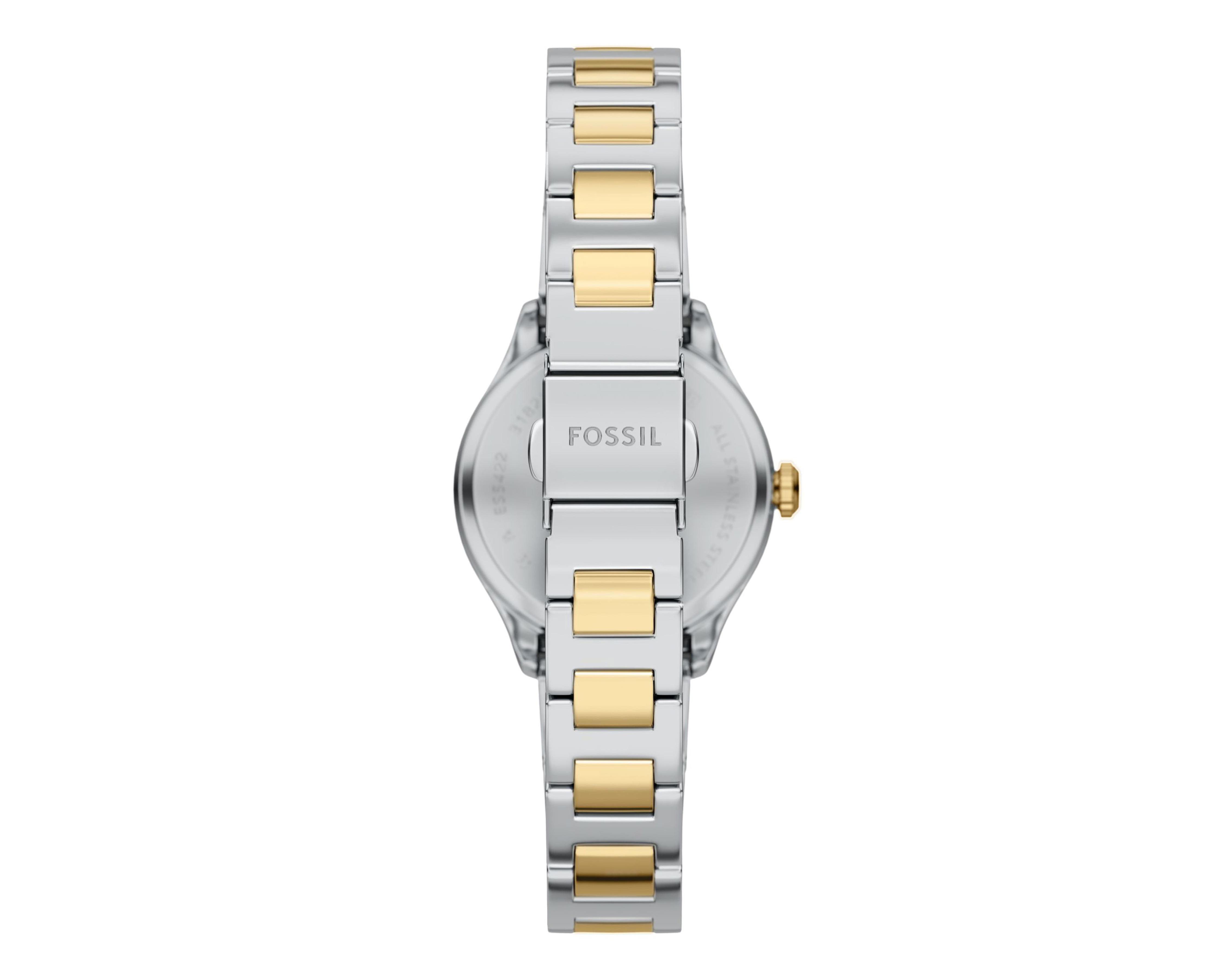 Foto 4 pulgar | Reloj Fossil para Mujer ES5422 Plateado