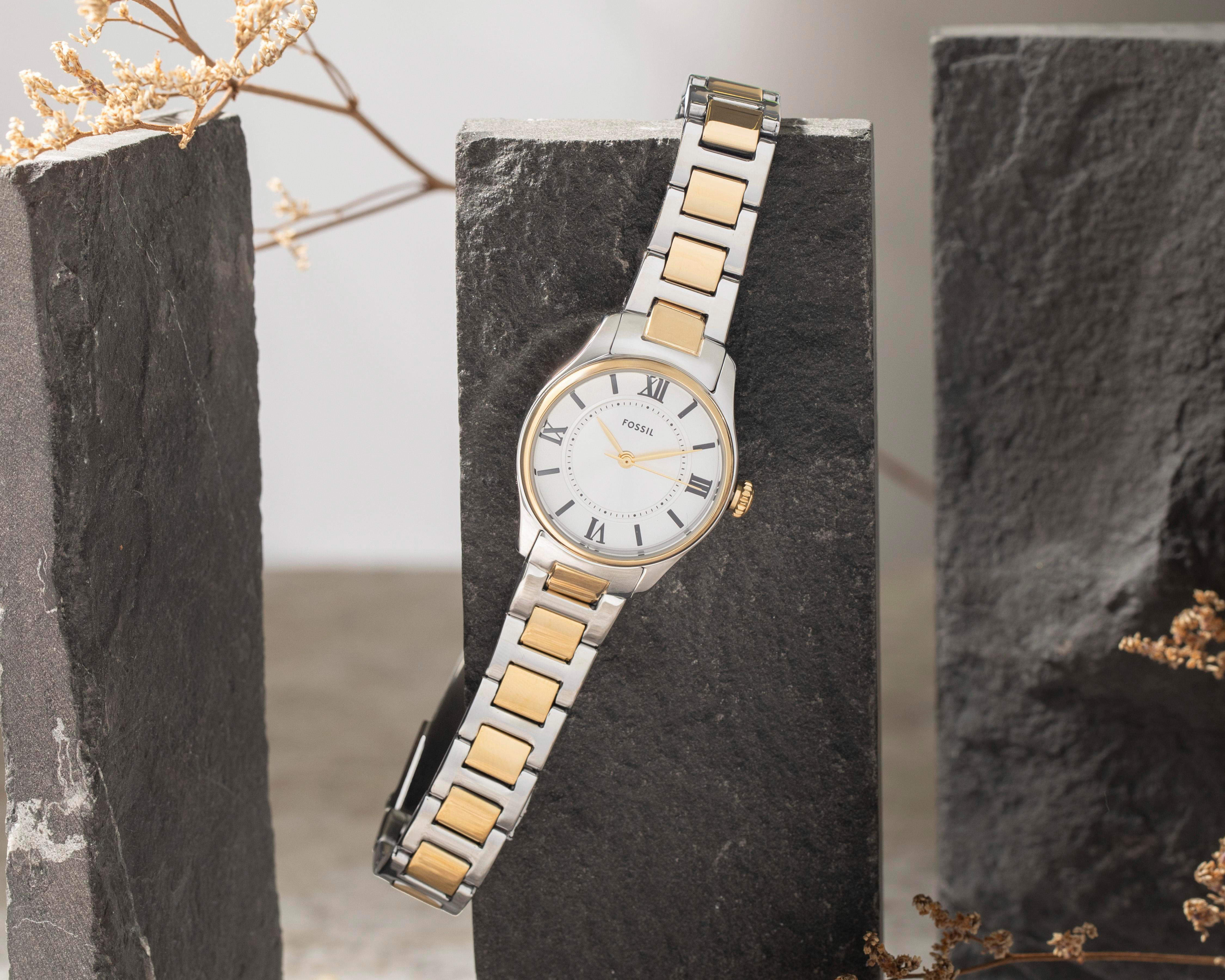 Foto 10 pulgar | Reloj Fossil para Mujer ES5422 Plateado