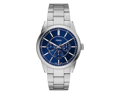 Foto 1 | Reloj Fossil para Hombre FS6134 Plateado