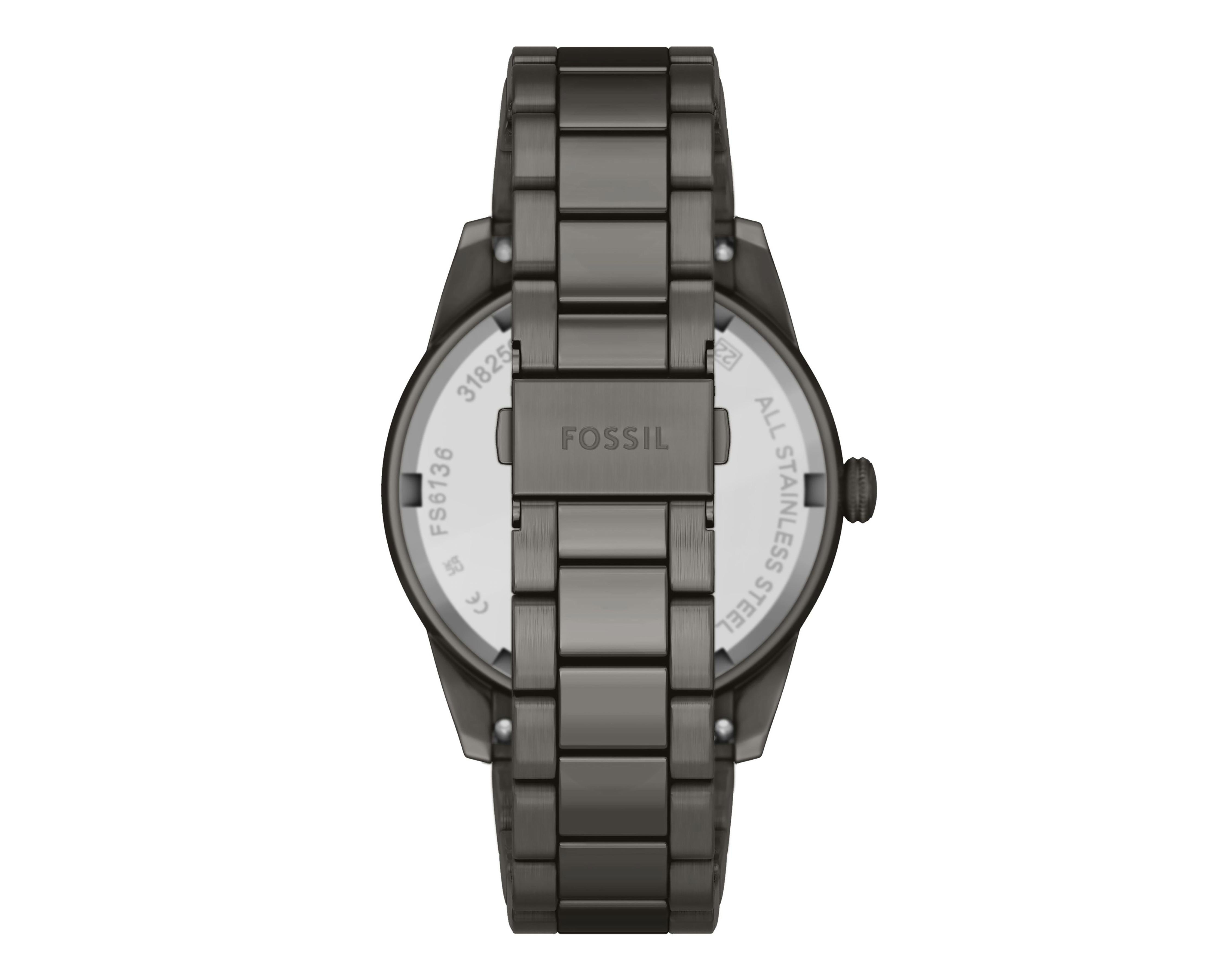 Foto 4 pulgar | Reloj Fossil para Hombre FS6136 Gunmetal