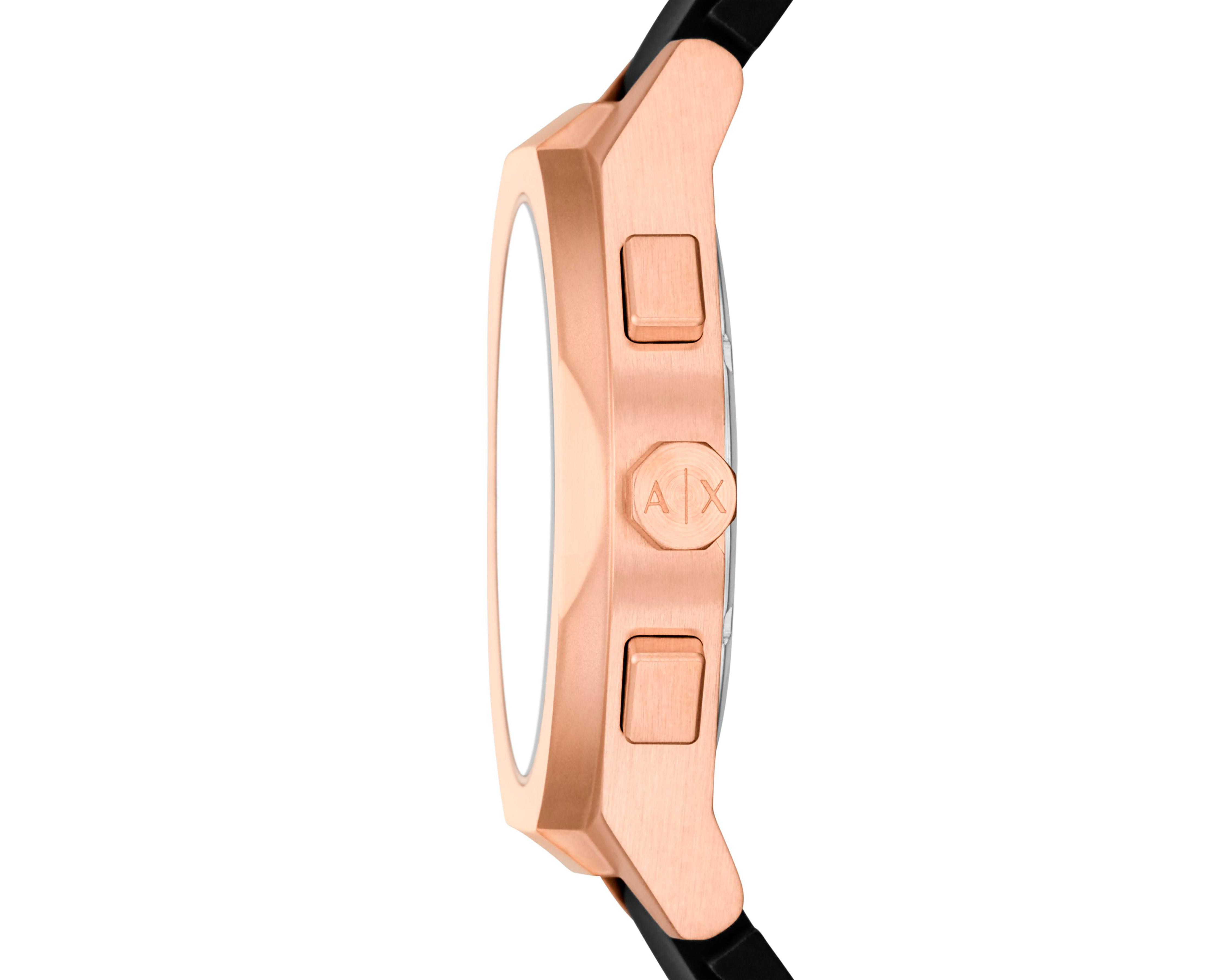 Foto 3 pulgar | Reloj Armani Exchange para Hombre AX4190 Oro Rosa