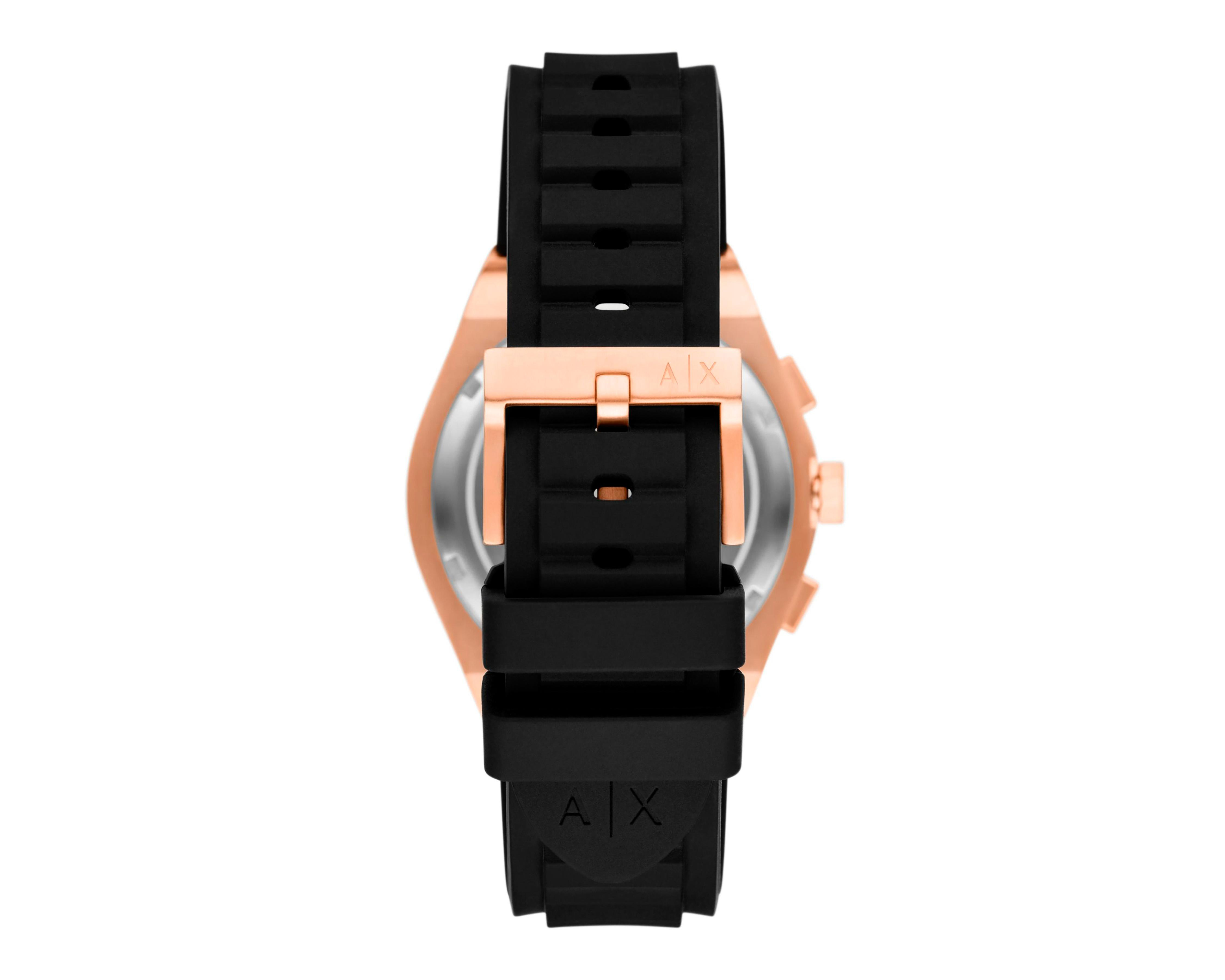 Foto 4 pulgar | Reloj Armani Exchange para Hombre AX4190 Oro Rosa