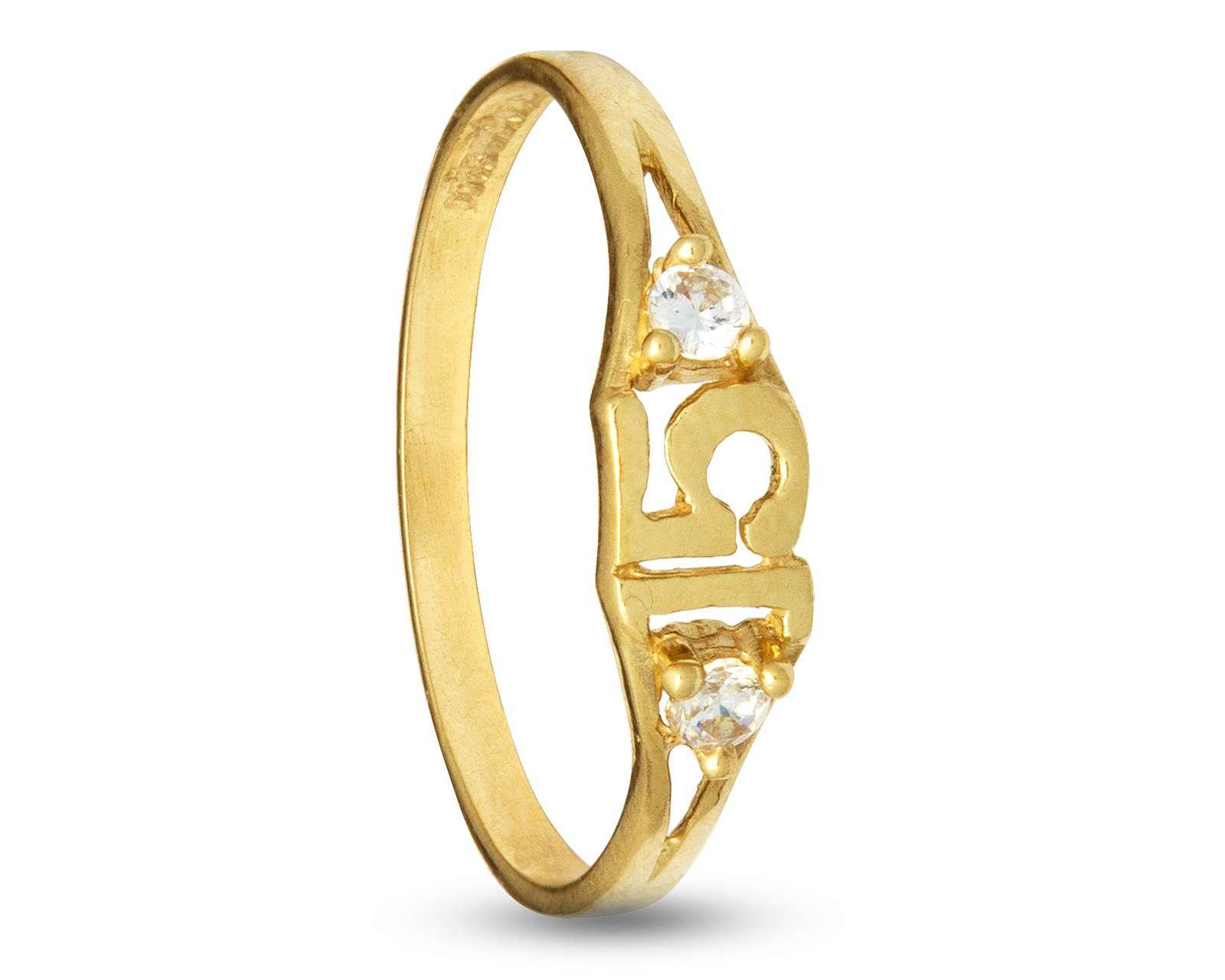 Anillo de Oro 10K Nro. 5 - 5.5 $1,509