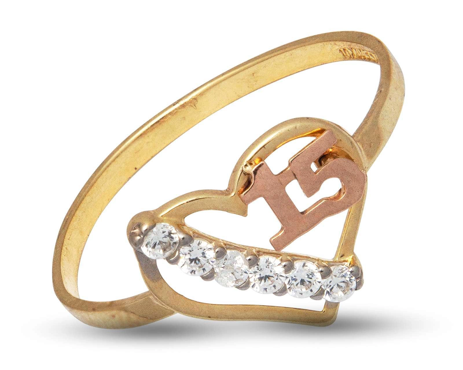 Anillo de Oro 10K Nro. 6 - 6.5 $1,579