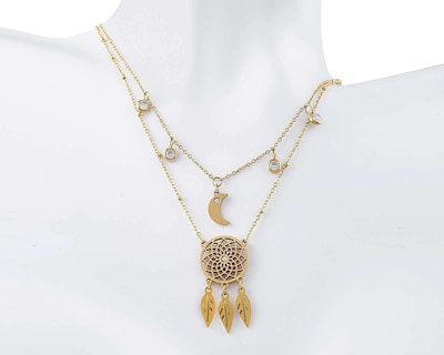 Foto 3 | Collar de Acero Inoxidable Thinner
