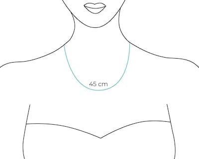 Foto 5 | Collar de Acero Inoxidable Thinner