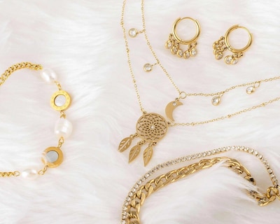 Foto 6 | Collar de Acero Inoxidable Thinner