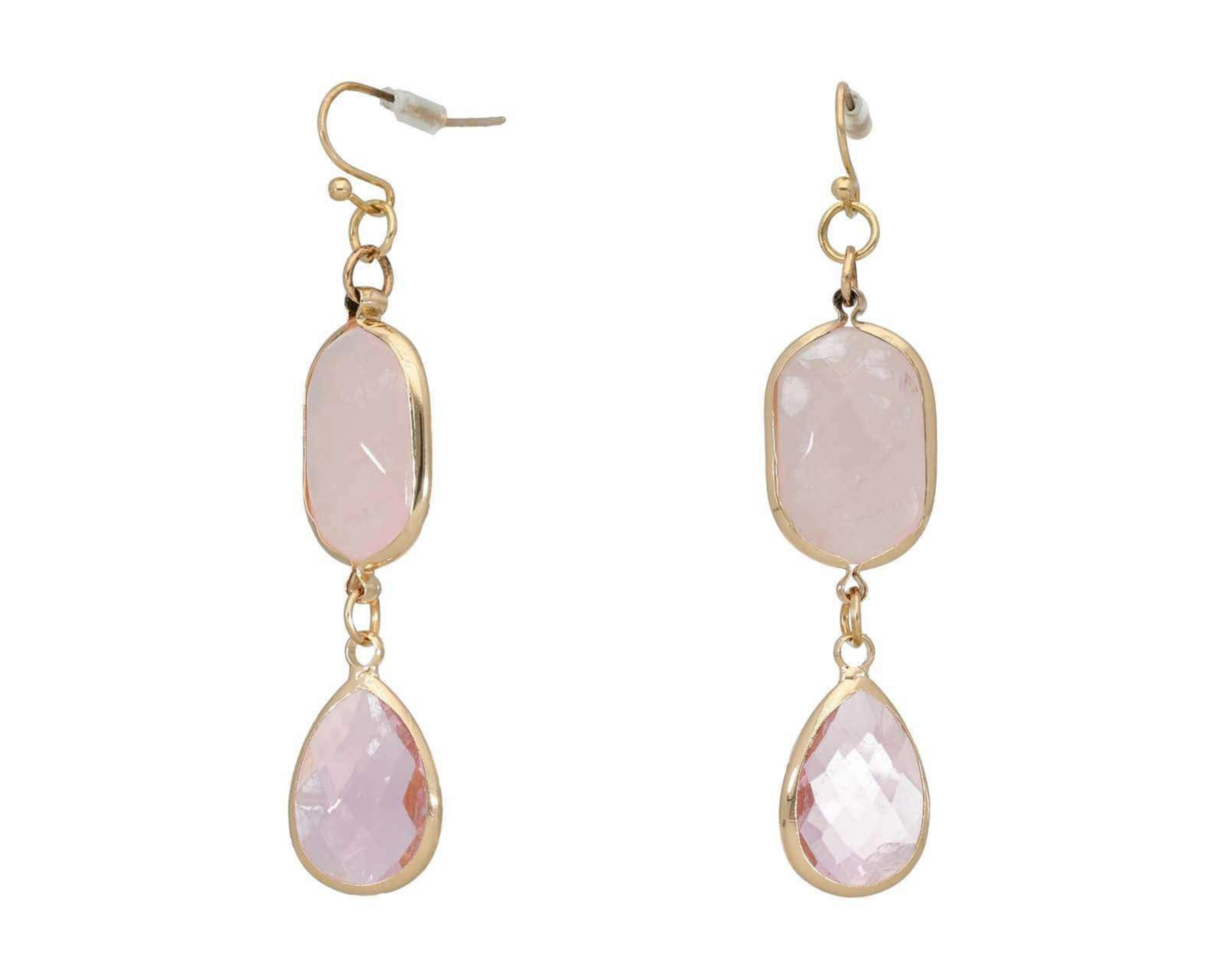 Aretes Chapa de Oro 14K Lu Gaeta