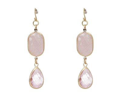 Foto 2 | Aretes Chapa de Oro 14K Lu Gaeta
