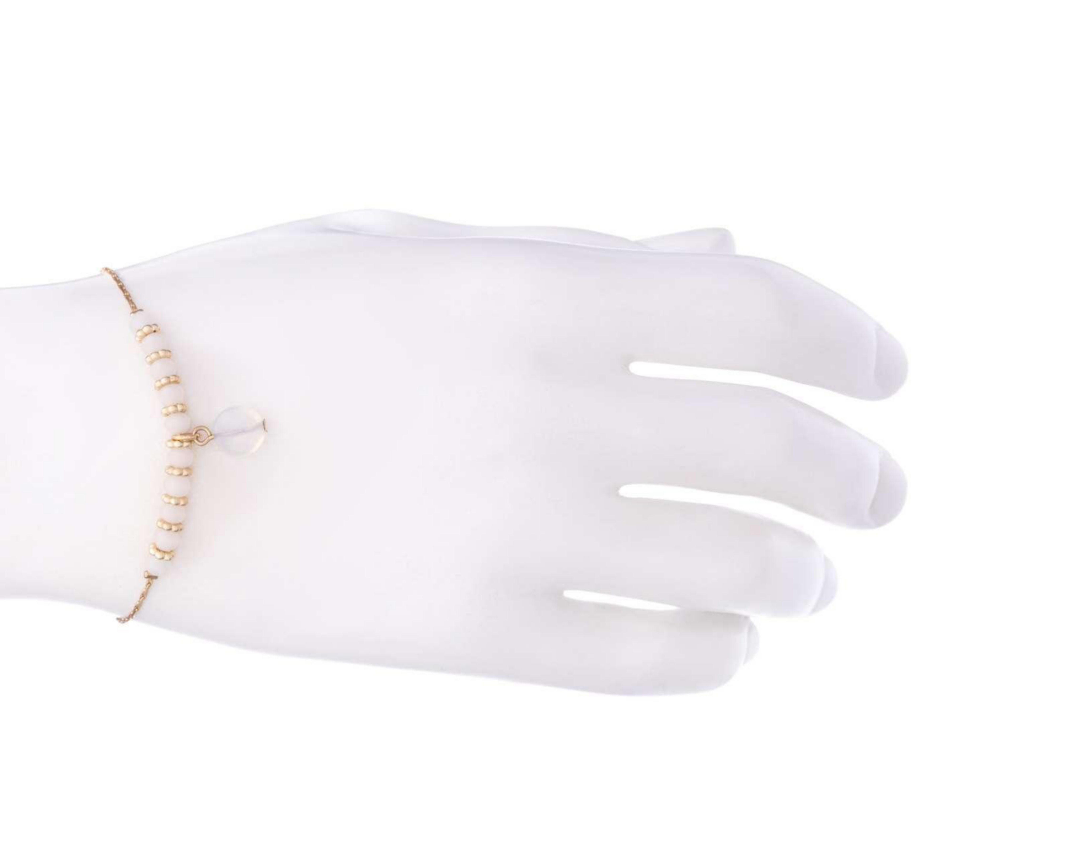 Foto 4 | Pulsera de Chapa de Oro 14K Lu Gaeta