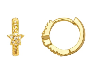 Foto 1 | Aretes de Acero Inoxidable Thinner