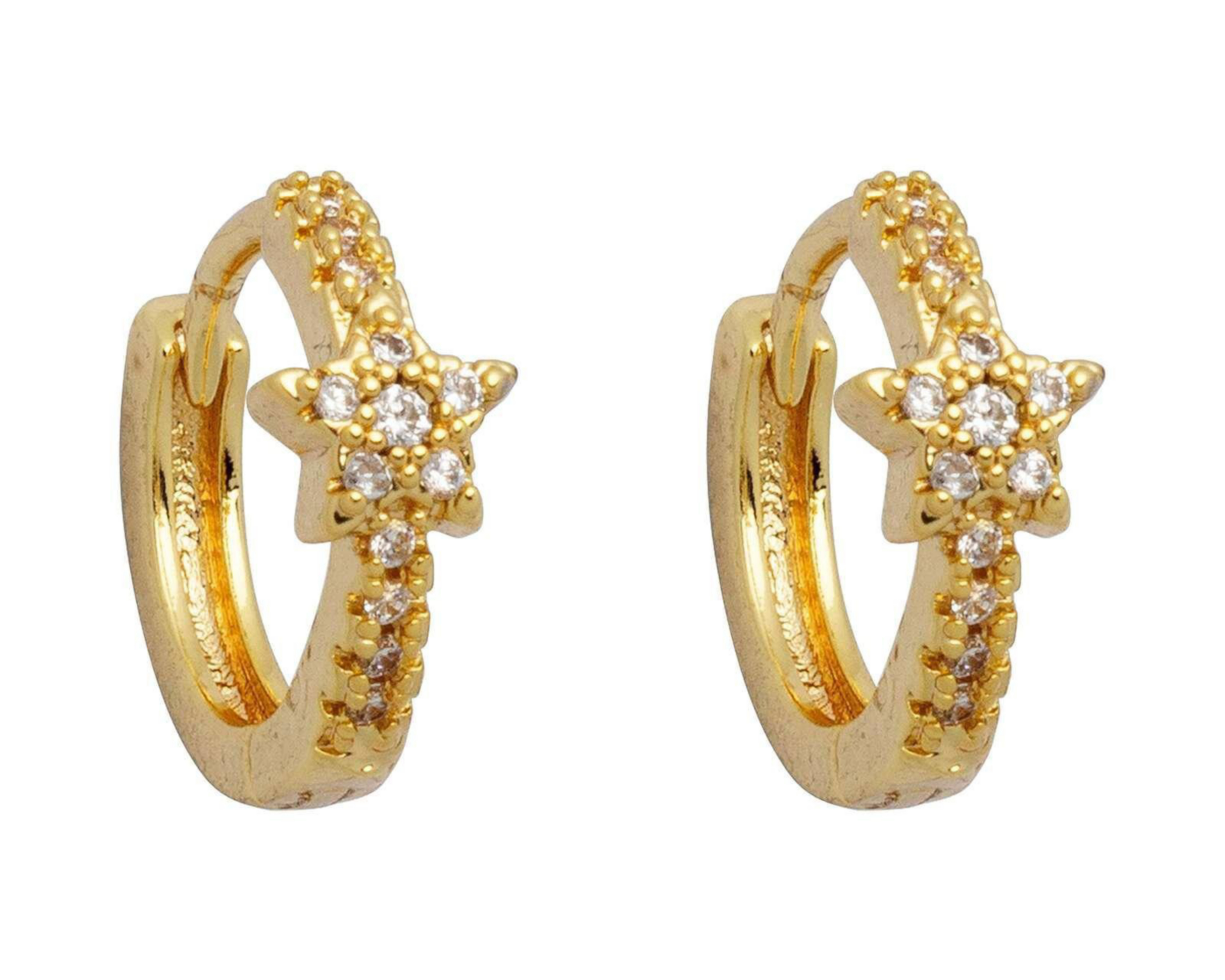 Foto 2 | Aretes de Acero Inoxidable Thinner