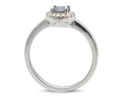 Foto 3 | Anillo de Plata Nro. 7 - 7.5