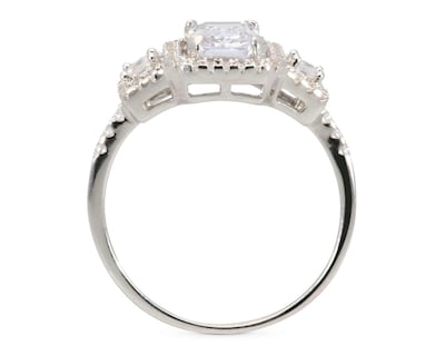 Foto 3 | Anillo de Plata Nro. 7-7.5